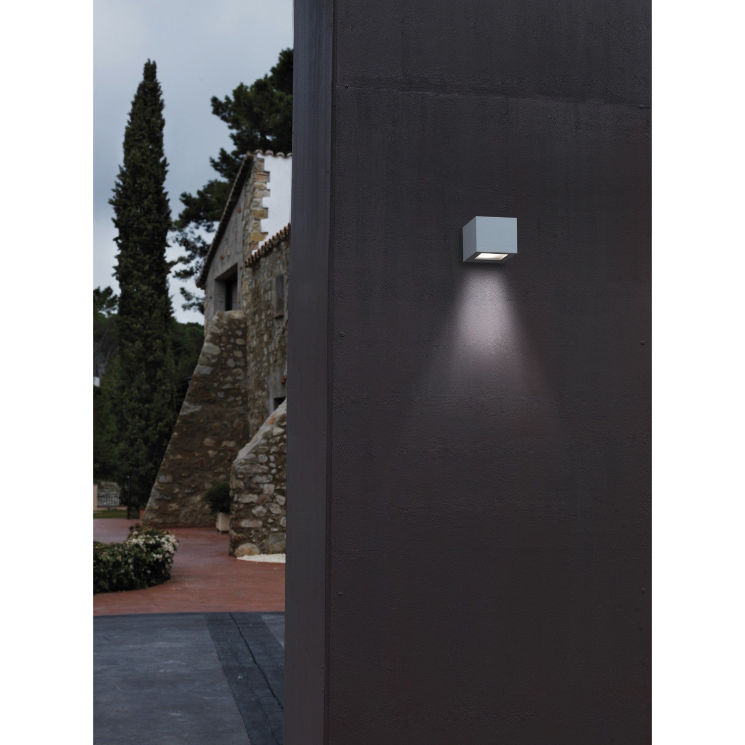 Dopo Isora down LED přisazené svítidlo antracitové