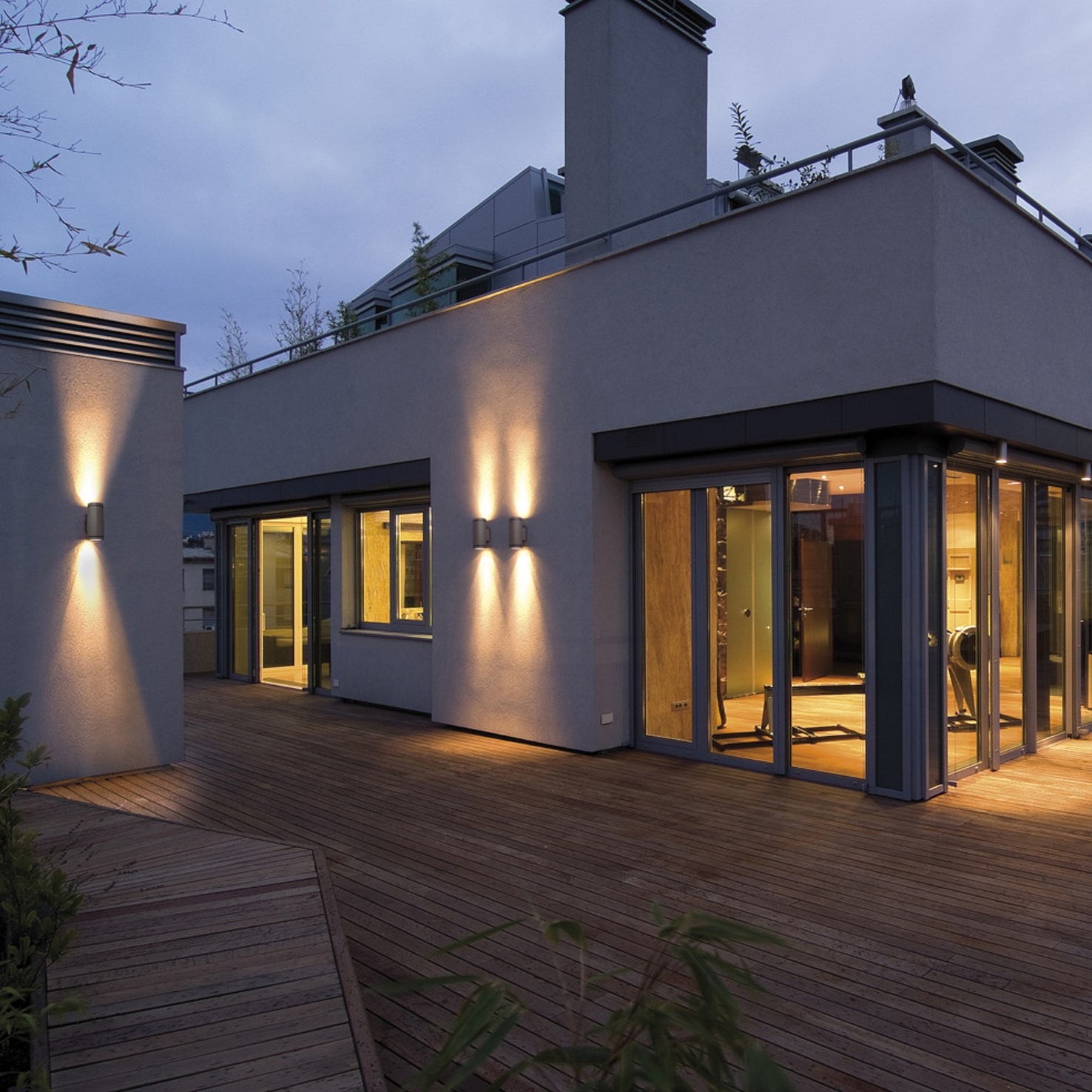 Dopo Tramuntana E27 přisazené svítidlo černá