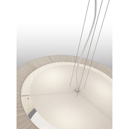 Exo Cora P E27 závěsné svítidlo béžové