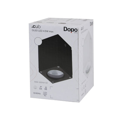 Dopo Cub C GU10 přisazené svítidlo černé