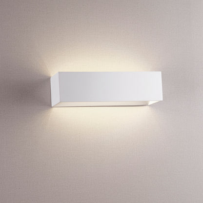 Exo Rett LED nástěnné svítidlo stříbrné