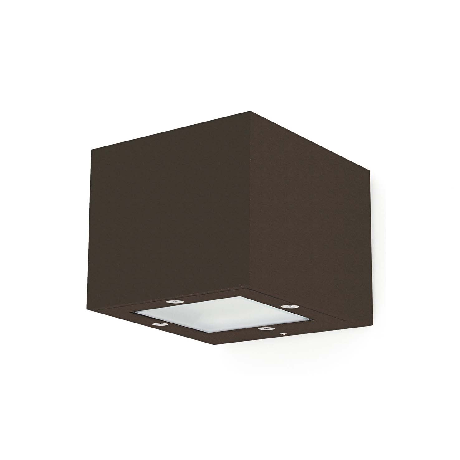 Dopo Isora down LED přisazené svítidlo hnědé