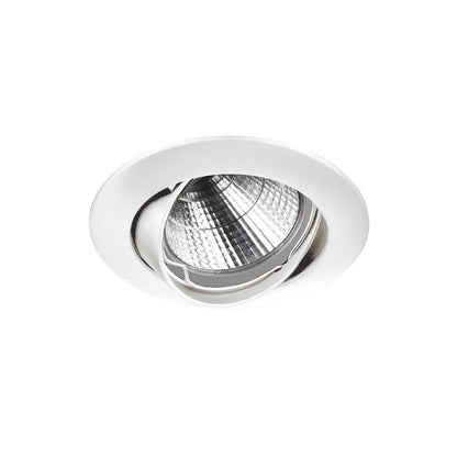 Indeluz Nix Round GU10 náklopné zápustné svítidlo bílé