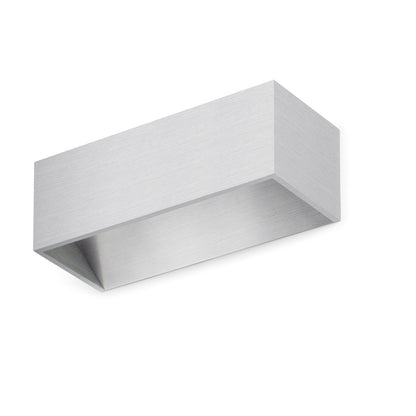 Exo Rett LED nástěnné svítidlo stříbrné