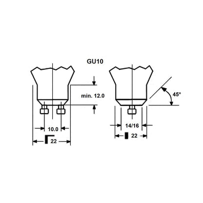 LED žárovka Sylvania Refled GU10 3000K 7W