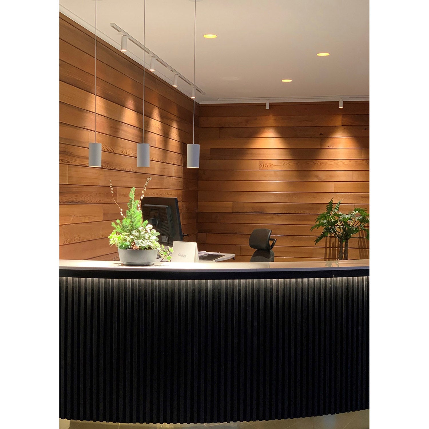 KARIZMA luce Dea Vesta S LED svítidlo pro 48V lištu černé